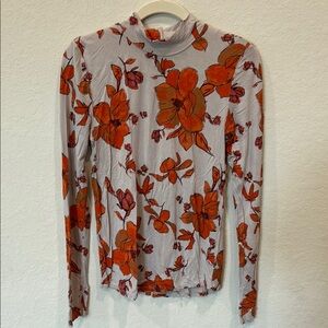 Floral Long Sleeve Top